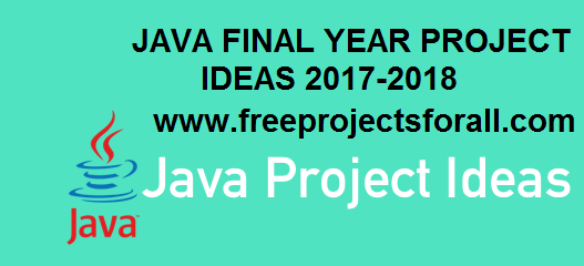 Java Project Ideas - Free Projects For All