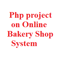 abstract of online bakery shop