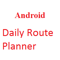 Daily Route Planner